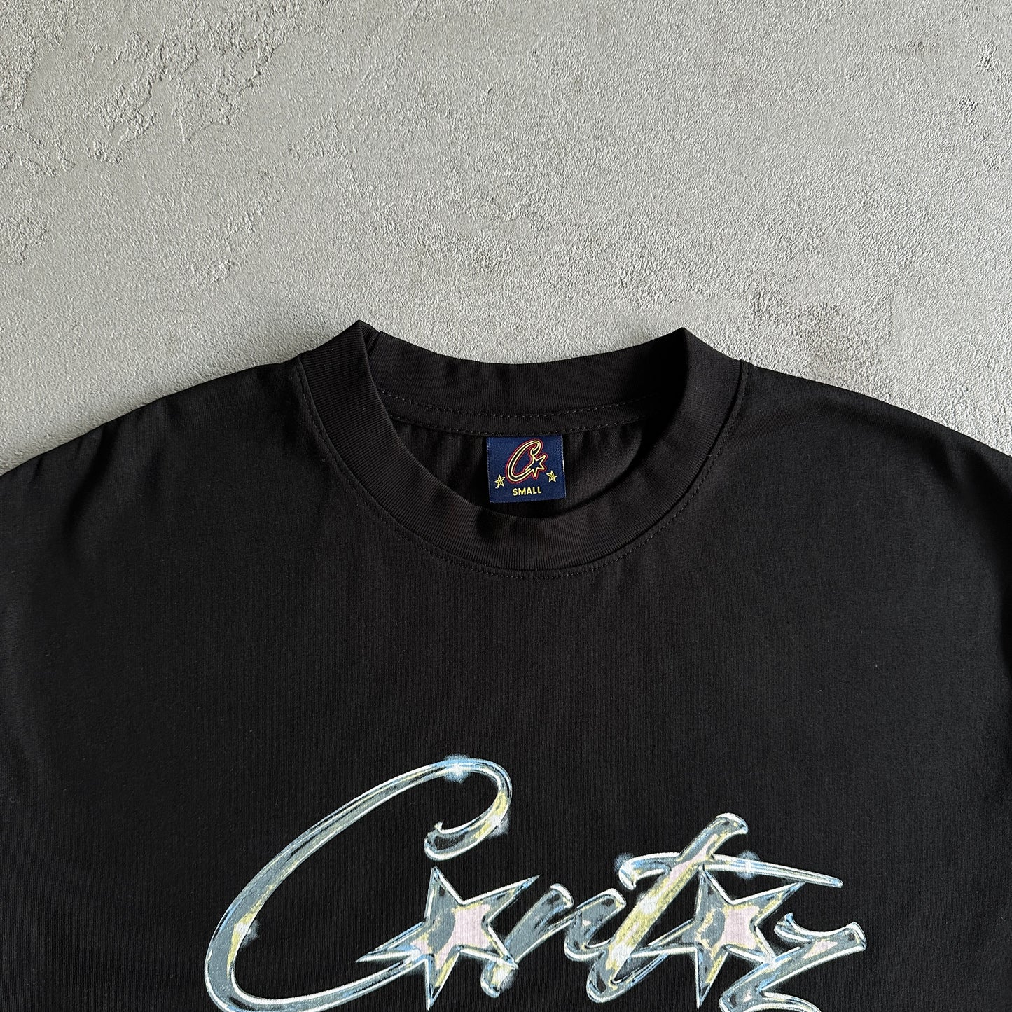Corteiz Chrome Allstarz Tee Black