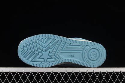 A Bathing Ape Bape Sta Blue Suede