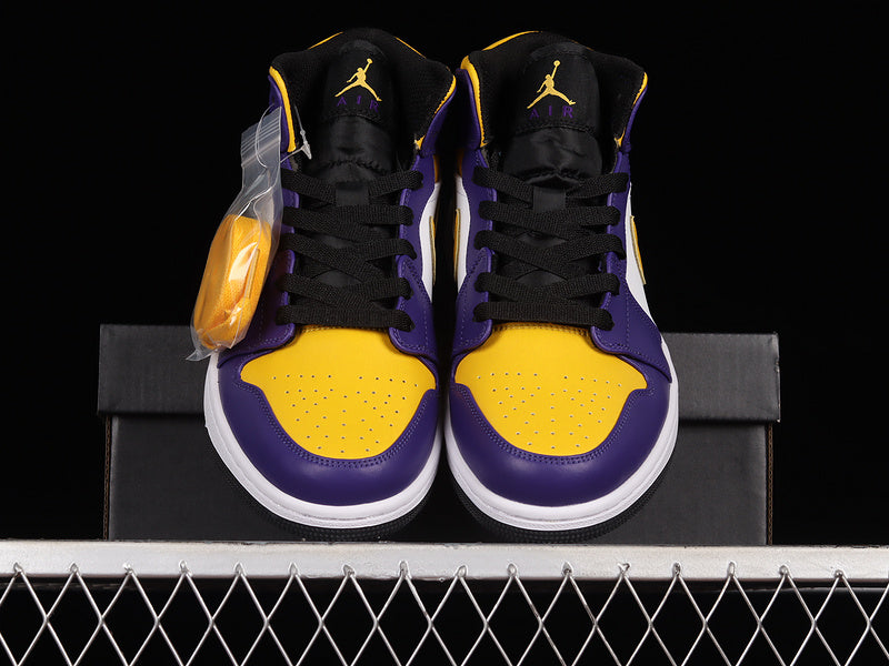 Jordan 1 Mid Lakers