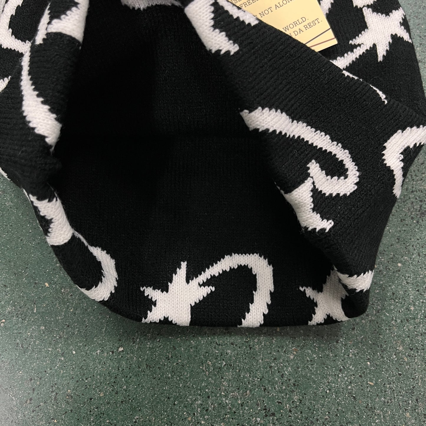 Corteiz Cstarz Monogram Beanie Black