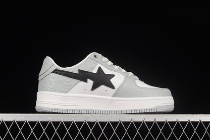 A Bathing Ape Bape Sta Low Grey Black