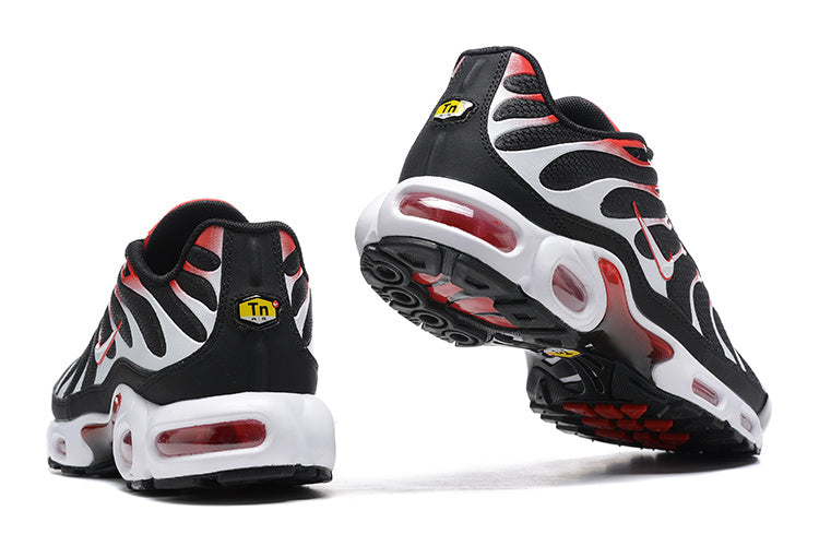 Nike Air Max Plus Black White University Red