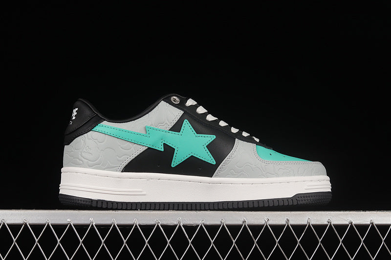 A Bathing Ape Bape Sta Low Grey Green