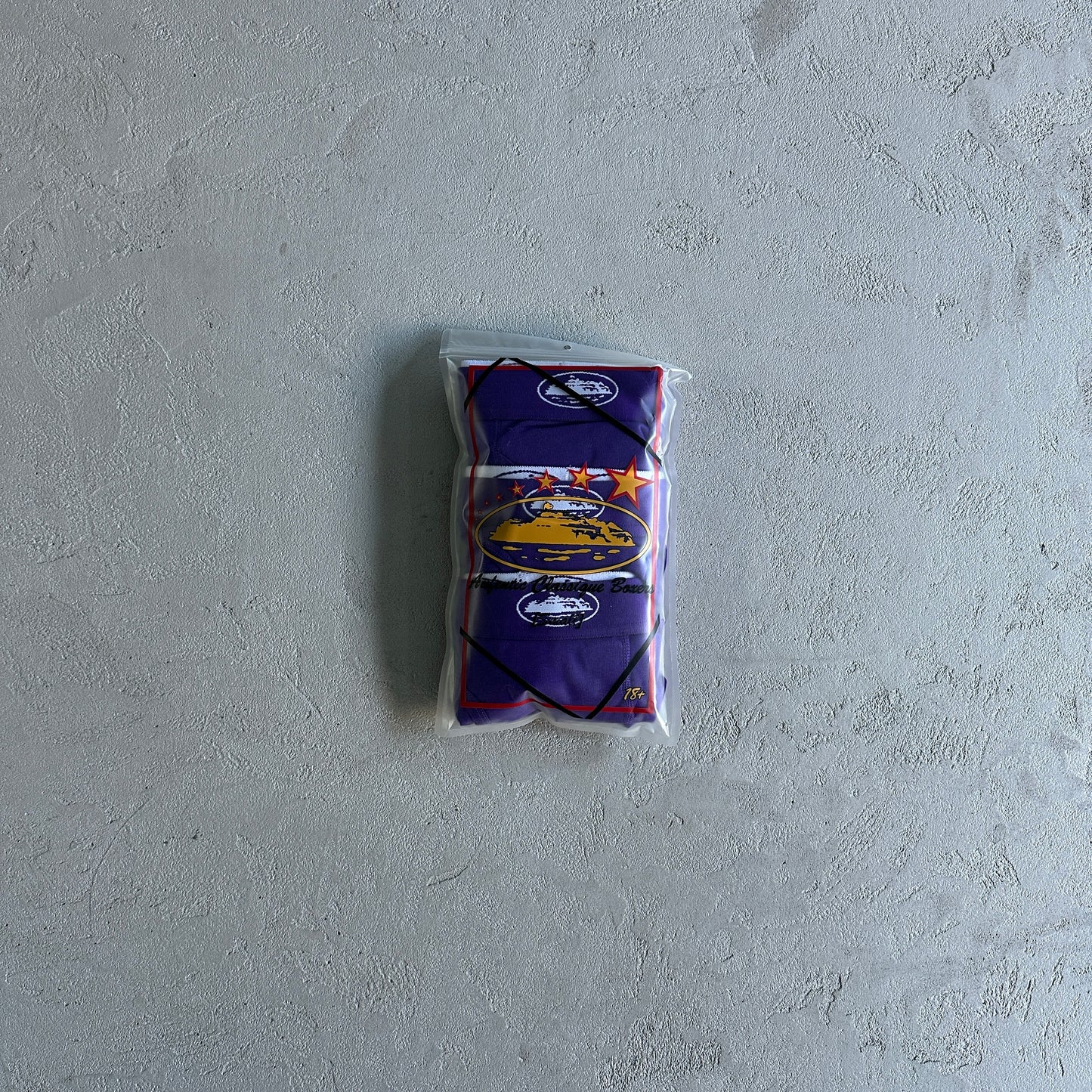 Corteiz Alcatraz Boxers (3 Pack) Purple