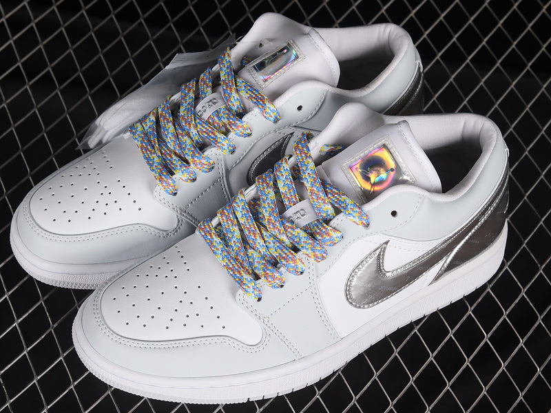 Jordan 1 Retro Low Tear Away Silver