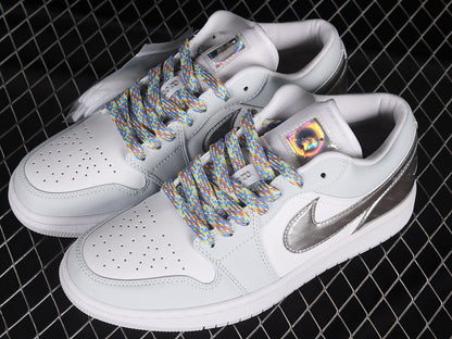 Jordan 1 Retro Low Tear Away Silver