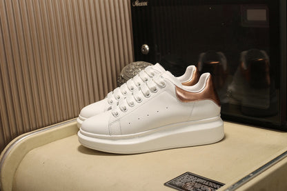 Alexander McQueen Oversized White Rose Gold