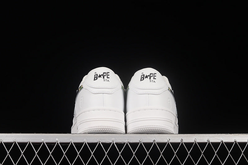 A Bathing Ape Bape Sta Low ABC Camo White Green