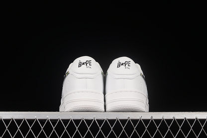 A Bathing Ape Bape Sta Low ABC Camo White Green