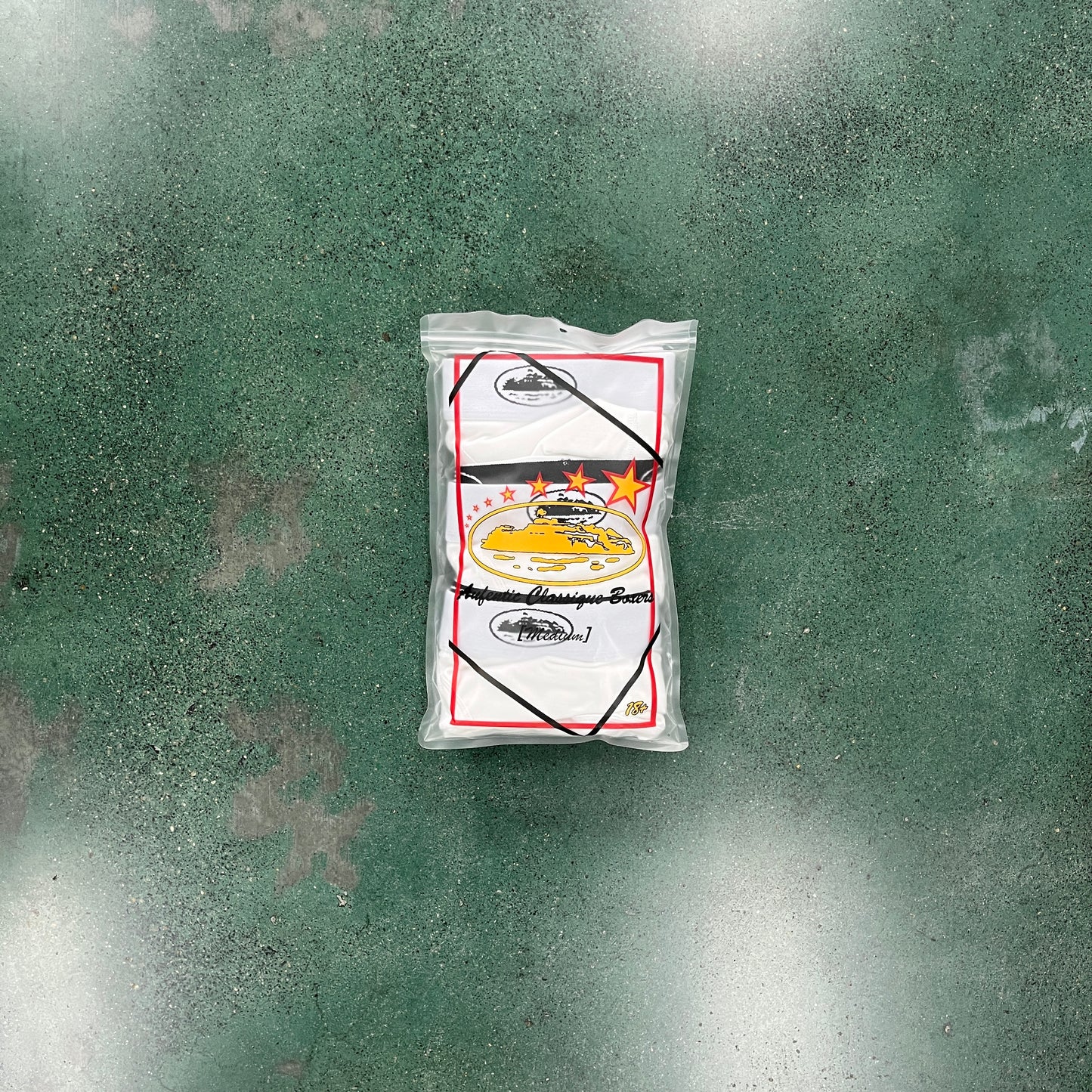 Corteiz Alcatraz Boxers (3 Pack) White