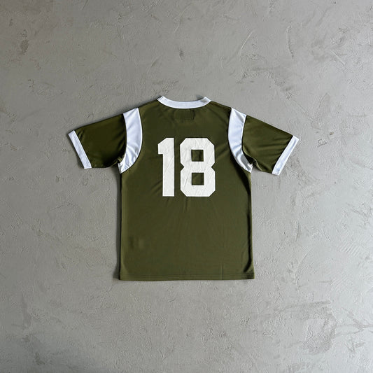 Corteiz Freshman 18 Jersey Khaki