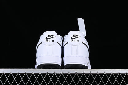 Nike Air Force 1 Low '07 White Black Outline Swoosh