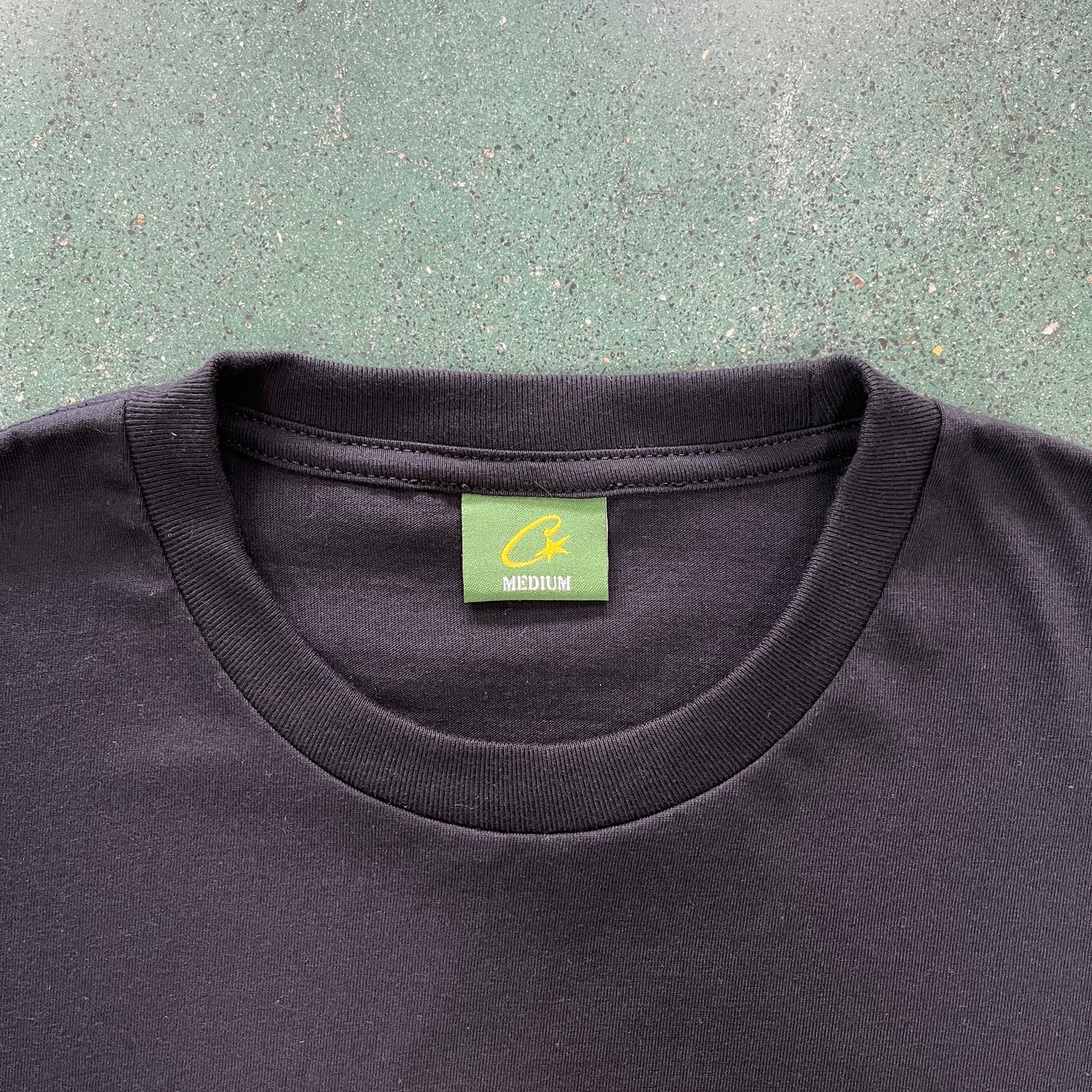 Corteiz Leprechaun 420 Tee Black