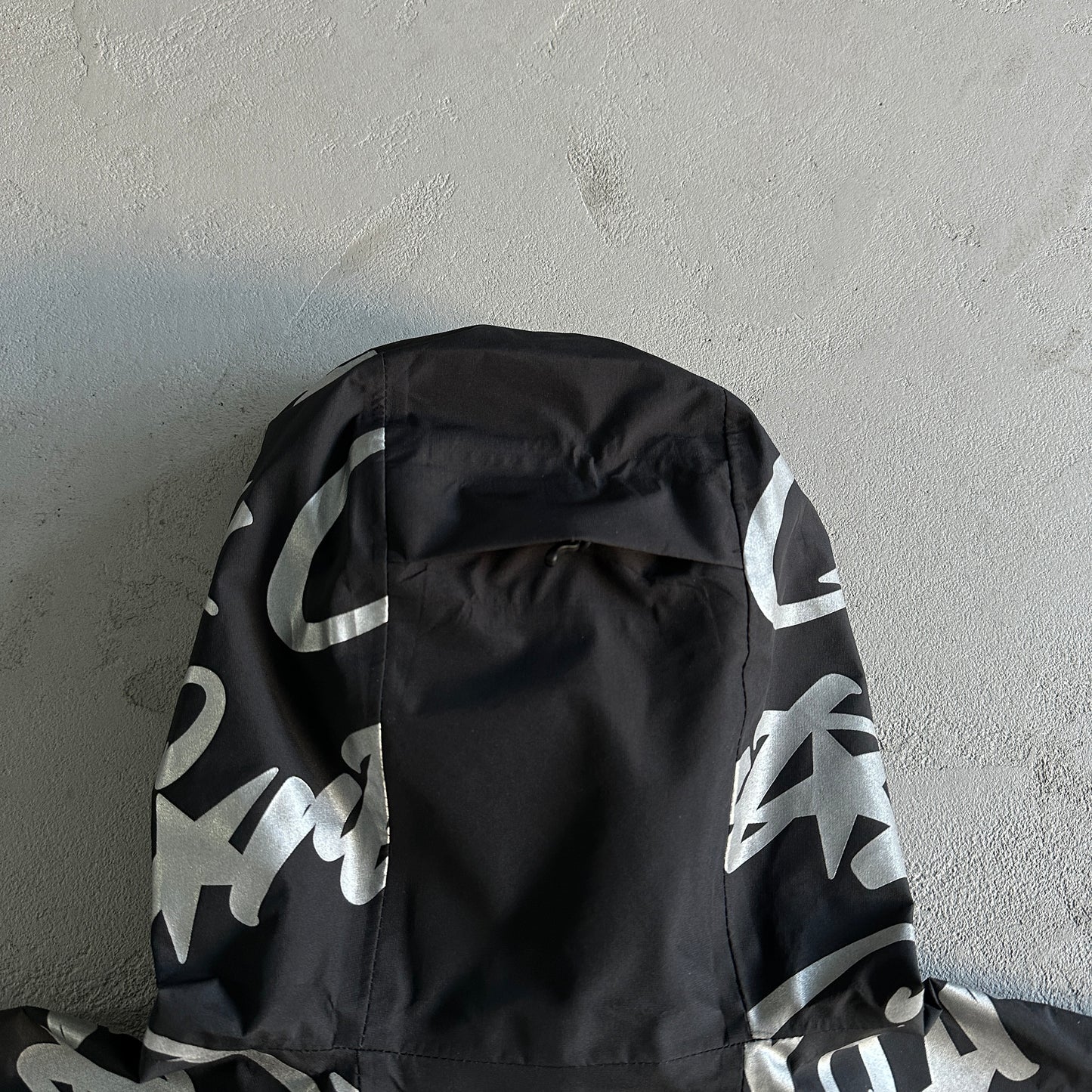 Corteiz Elitework Waterproof Shell Jacket Black