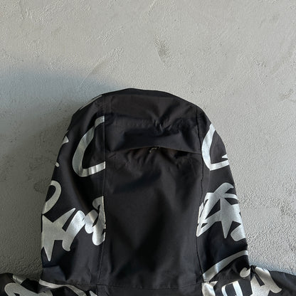 Corteiz Elitework Waterproof Shell Jacket Black