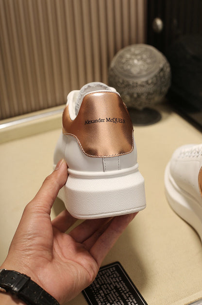 Alexander McQueen Oversized White Rose Gold