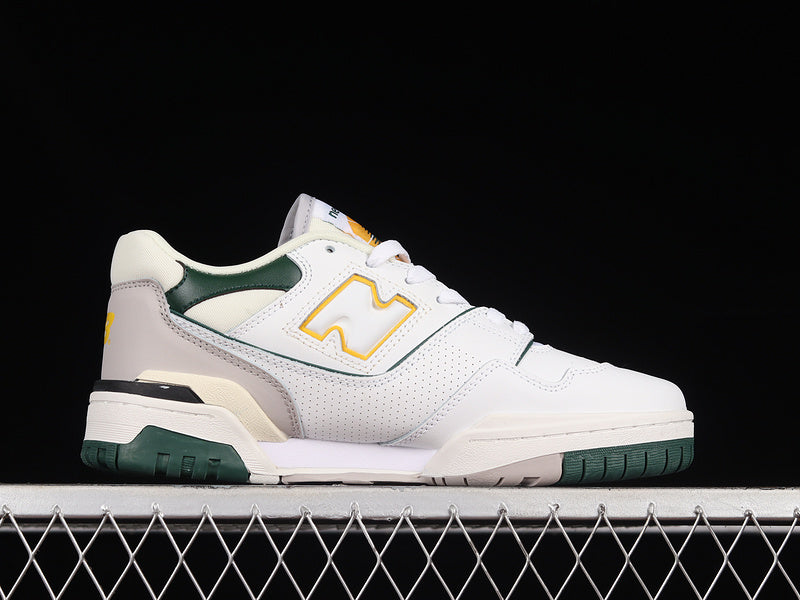 New Balance 550 White Nightwatch Green