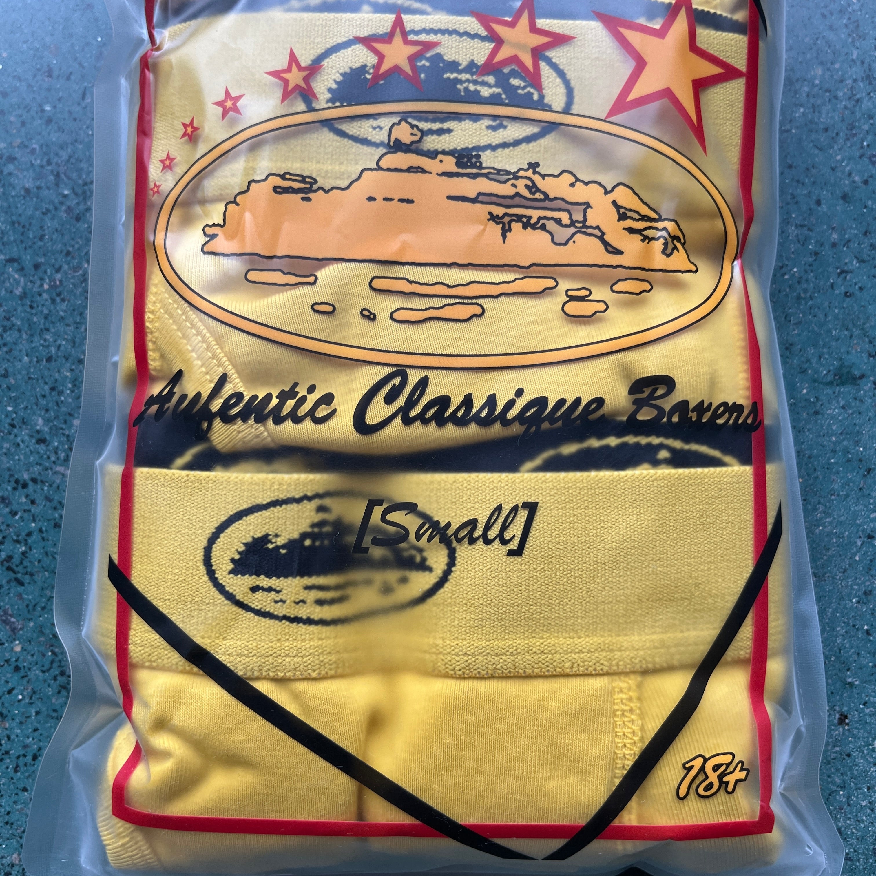 下着・アンダーウェア Corteiz Alcatraz Boxers 3 Pack - Yellow Corteiz Alcatraz Boxers (3 Pack) Yellow Men's - SS24 - GB