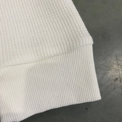 Corteiz 4Starz Alcatraz Waffle Longsleeve White