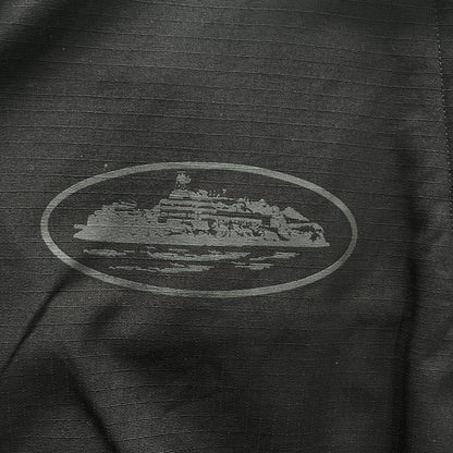 Corteiz Guerillaz Drilltop Triple Black