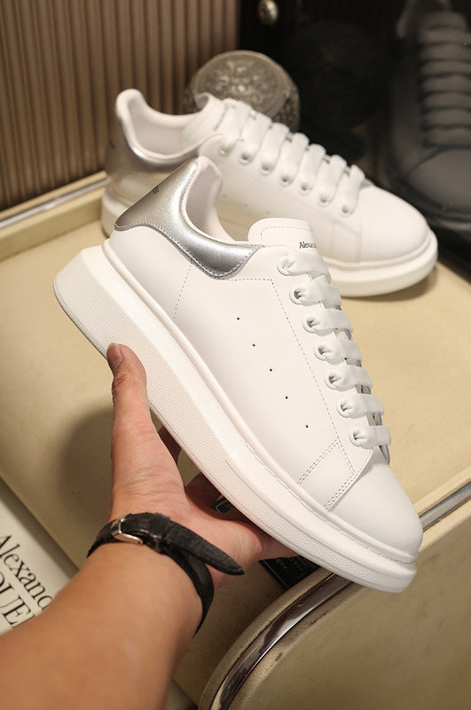 Alexander McQueen Oversized White Silver