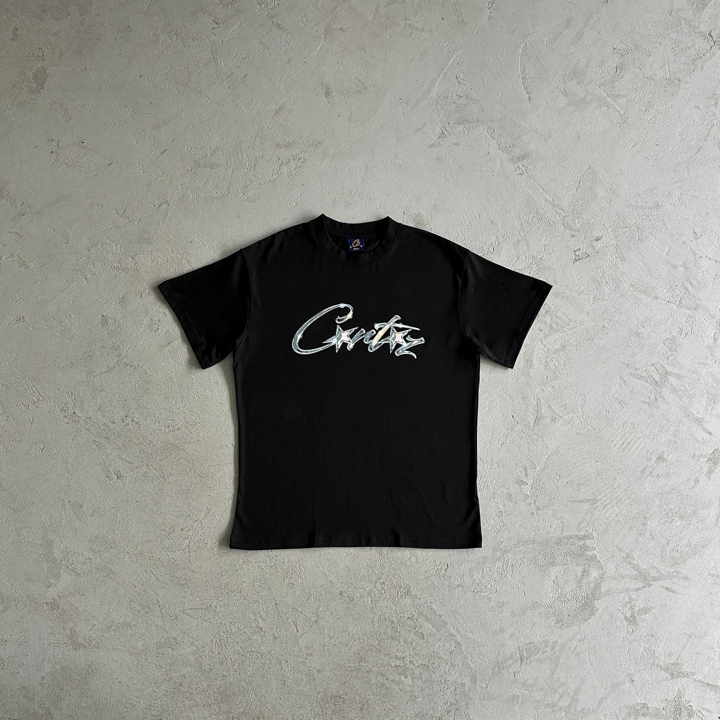 Corteiz Chrome Allstarz Tee Black