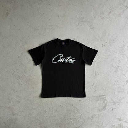 Corteiz Chrome Allstarz Tee Black