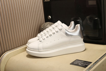 Alexander McQueen Oversized White Silver