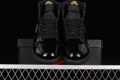 Jordan 1 Retro High Black Metallic Gold