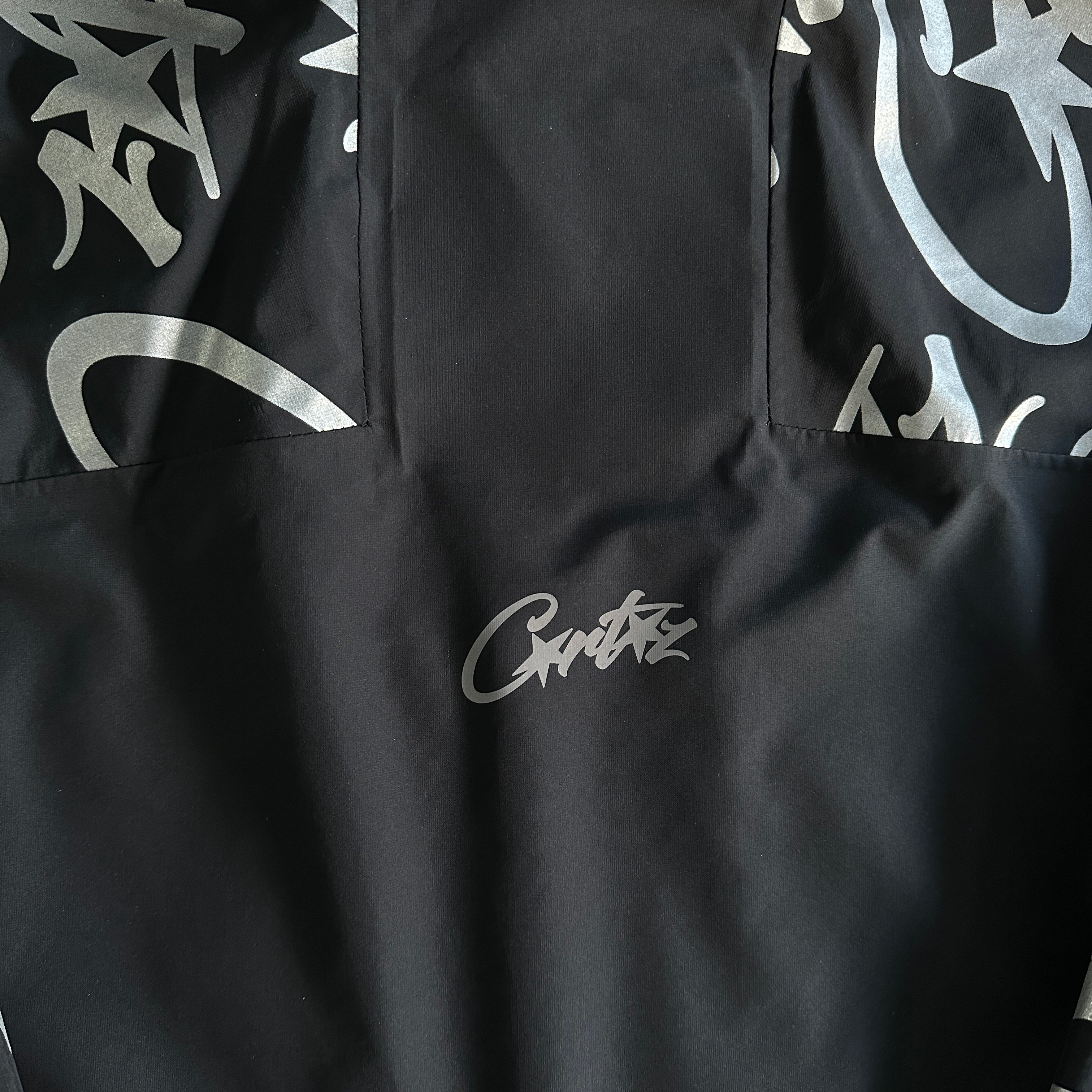 Corteiz Elitework Waterproof Shell Jacket Black – Brothers