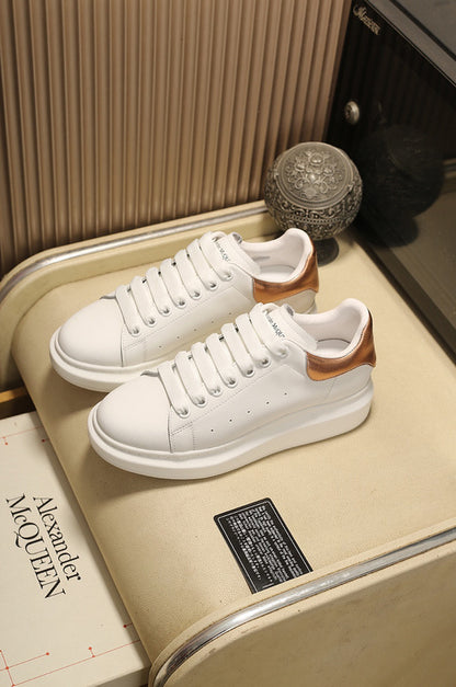 Alexander McQueen Oversized White Rose Gold