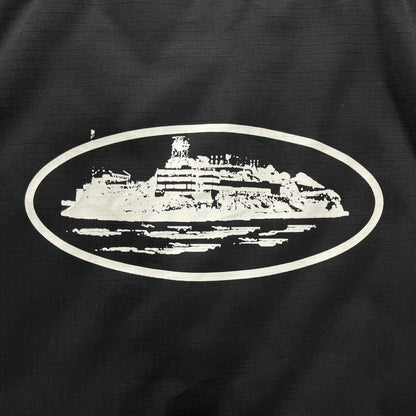 Corteiz Guerrillaz Quilted Vest Black