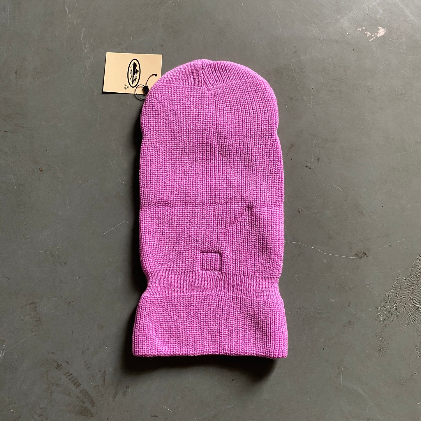 Corteiz Knit Balaclava Baby Pink