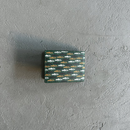 Corteiz VVS Leather Card Holder Green