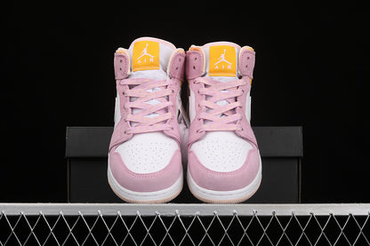 Jordan 1 Mid Arctic Pink