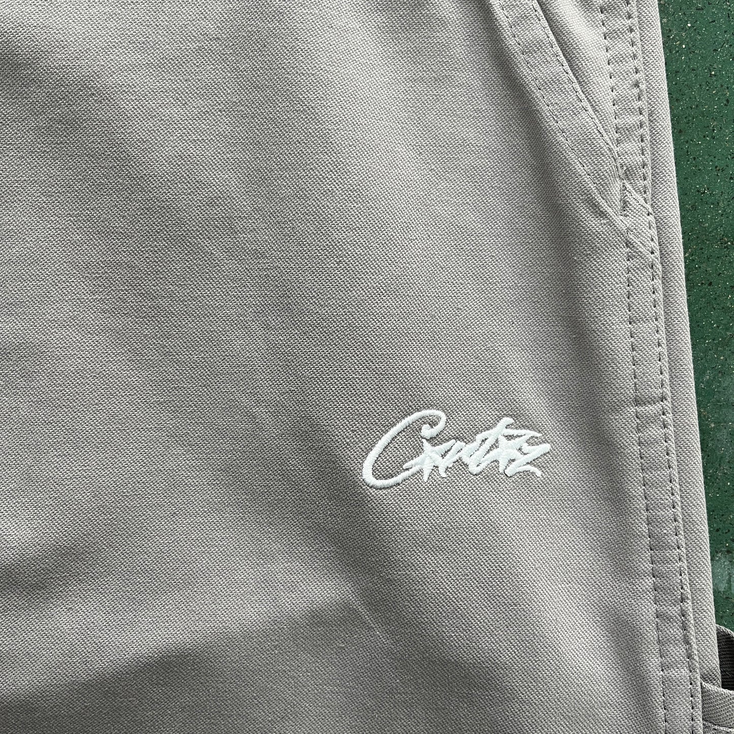 Corteiz Carpenter Work Pants Grey