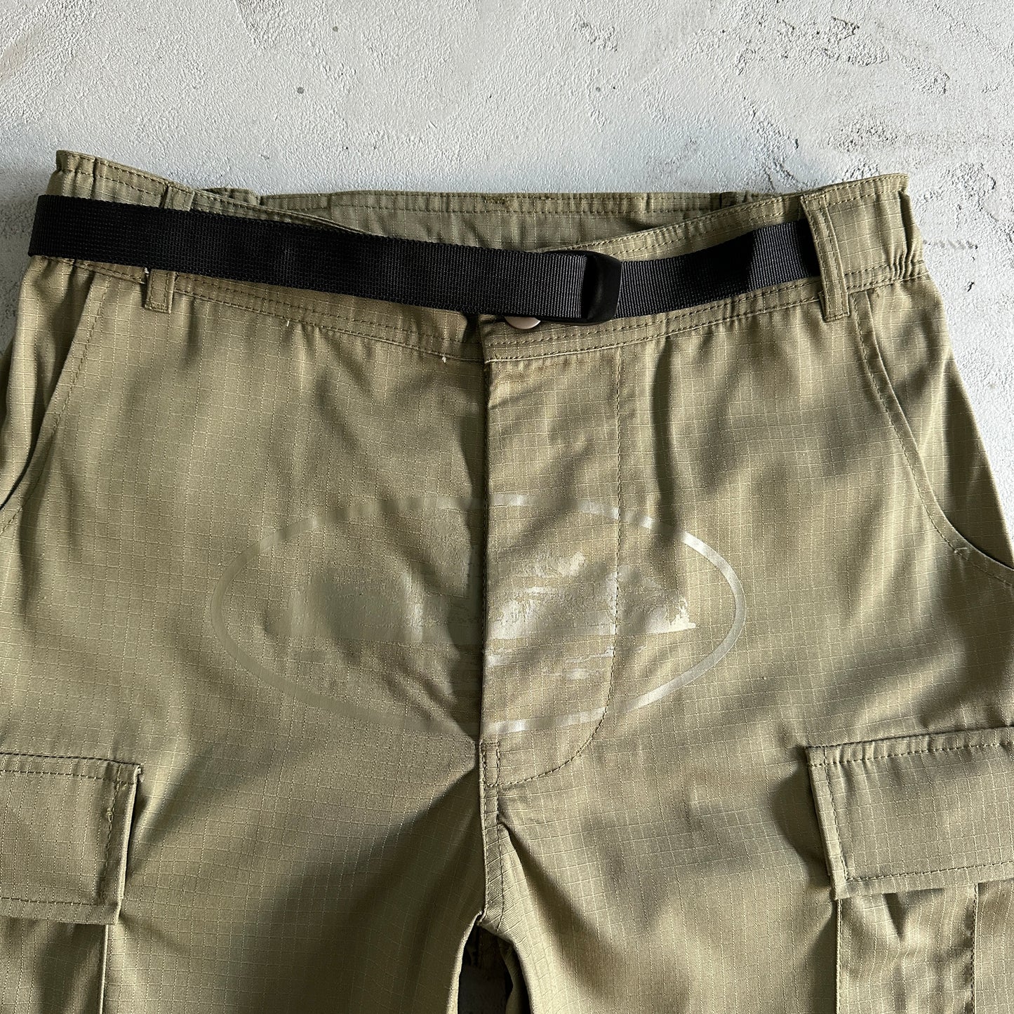 Corteiz Guerillaz Cargo Pants Tonal Khaki