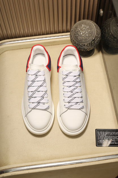 Alexander McQueen Oversized White Black Red Outline