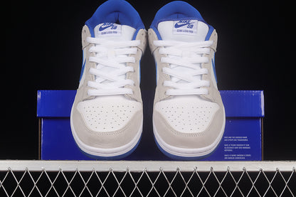 Nike SB Dunk Low Matte Silver Varsity Royal