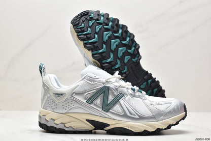 New Balance 610 Silver Metallic Reflection Green