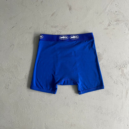 Corteiz Alcatraz Boxers (3 Pack) Blue