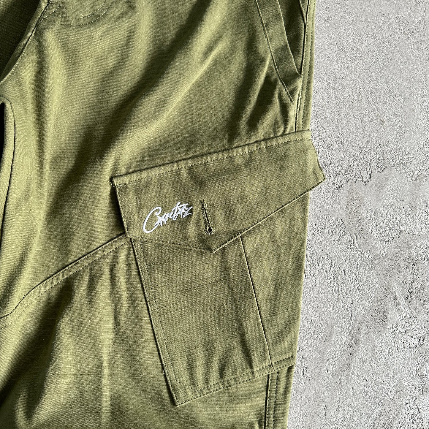 Corteiz Storm Cargo Pants Khaki