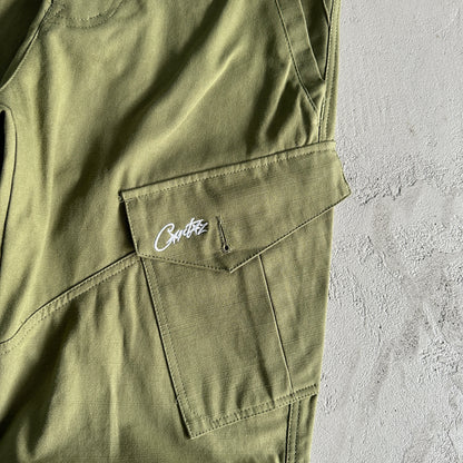 Corteiz Storm Cargo Pants Khaki