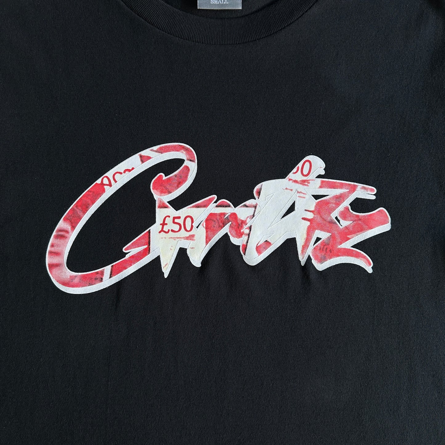 Corteiz Money On My Mind Tee Black