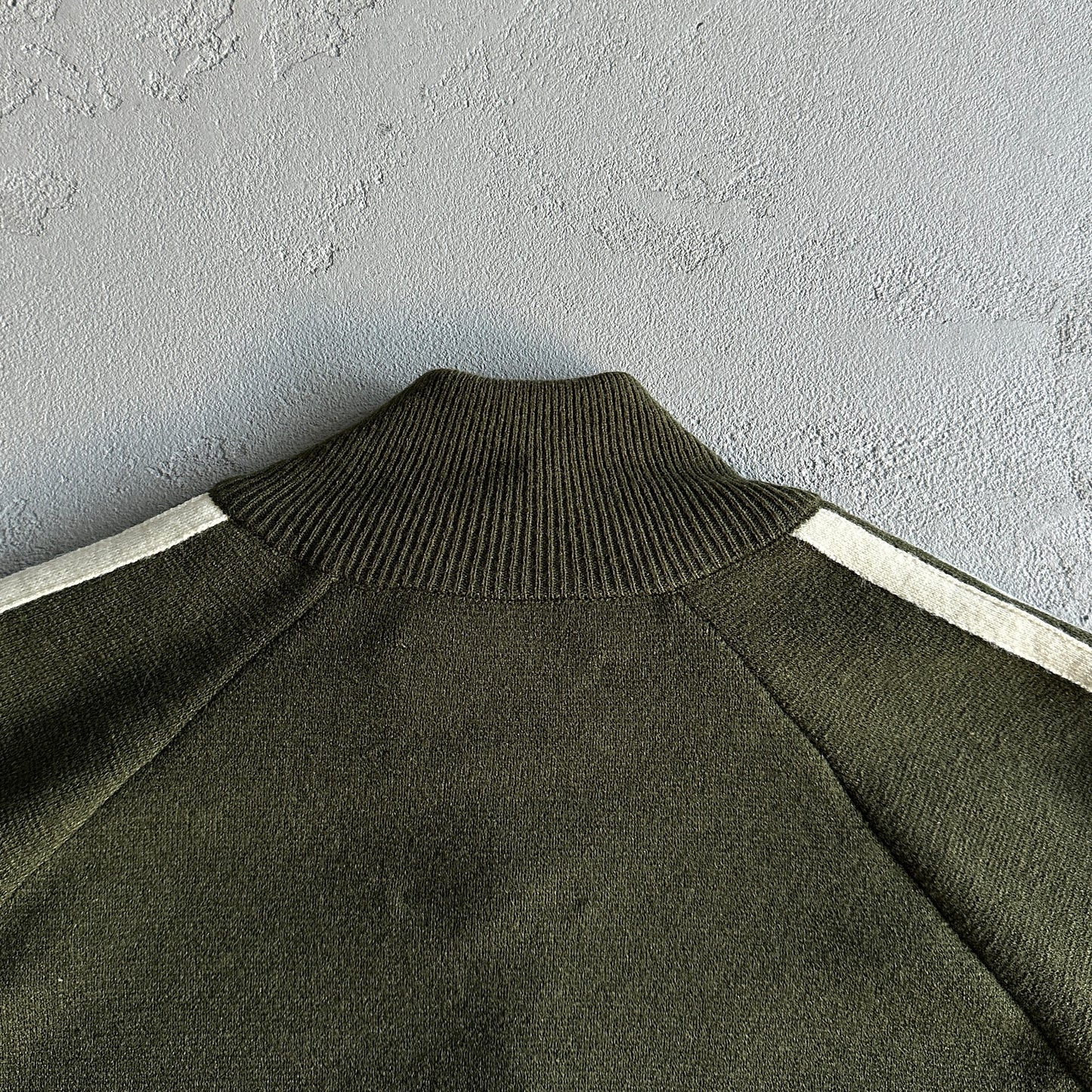 Corteiz Knit-Zip Up Fleece Olive